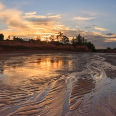 Sunset over Kingsport Beach - Steven Kennard 2014
