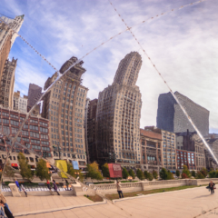Chicago seen through the bean - Steven Kennard 2012